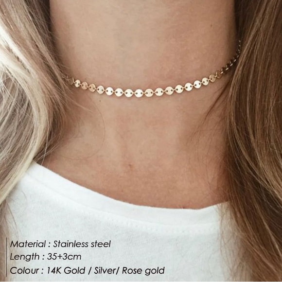 •RESTOCK NEW Poppy choker in Gold - Picture 2 of 4